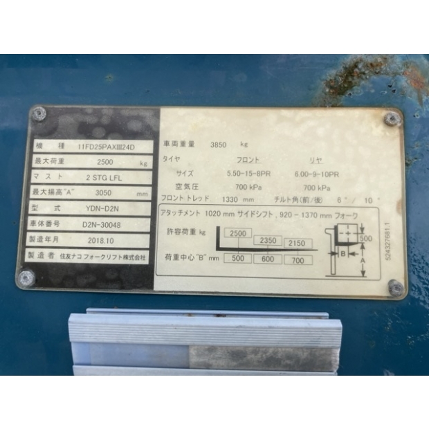 SUMITOMO 11FDD25PAXⅢ24D 