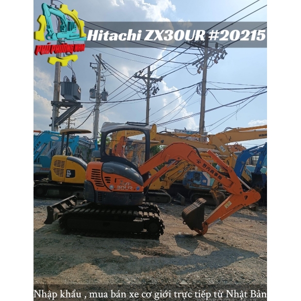 Hitachi zx30ur-20215