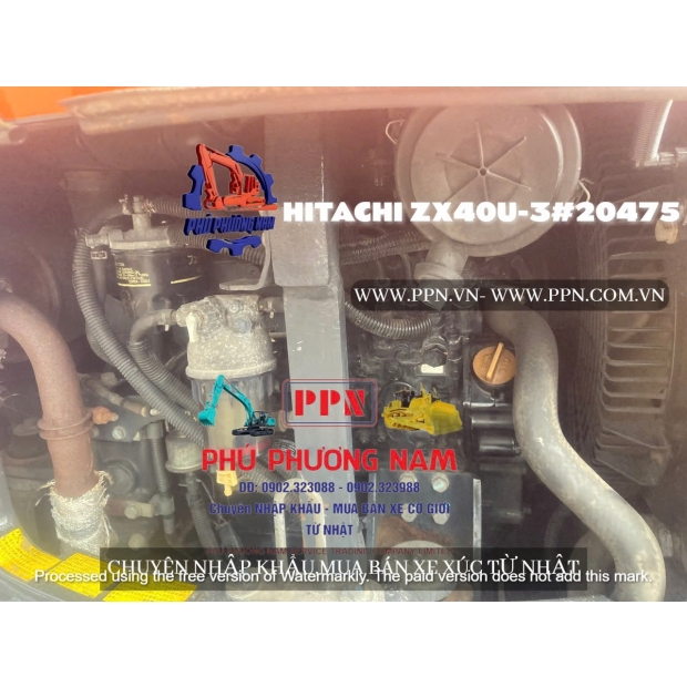 Hitachi Zx40u-3-HCM1NG00P00020475