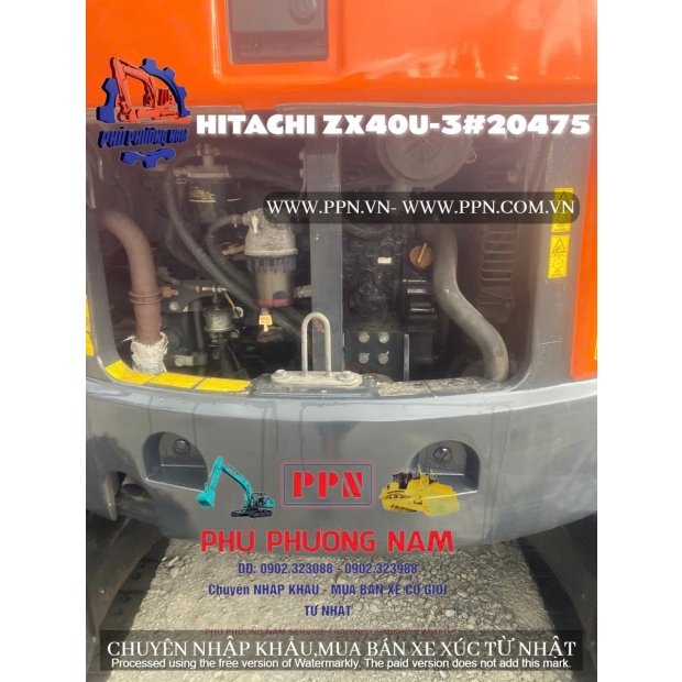 Hitachi Zx40u-3-HCM1NG00P00020475
