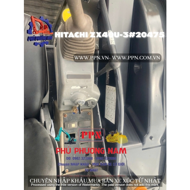 Hitachi Zx40u-3-HCM1NG00P00020475