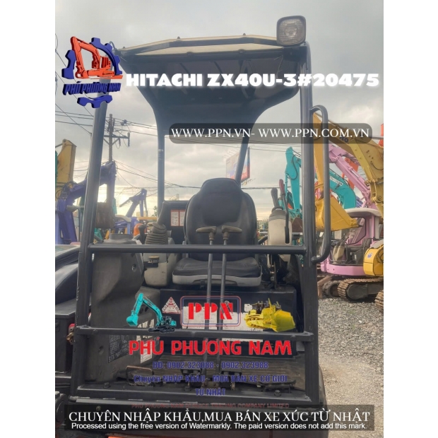 Hitachi Zx40u-3-HCM1NG00P00020475