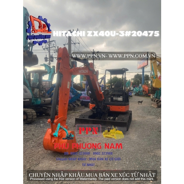 Hitachi Zx40u-3-HCM1NG00P00020475
