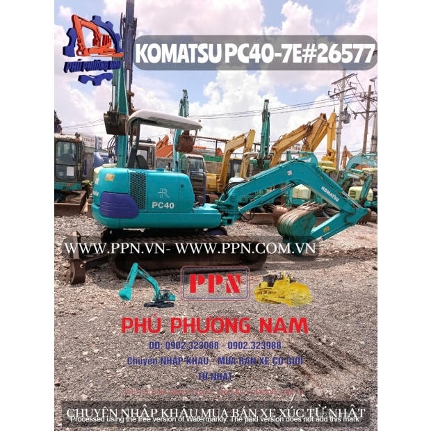 KOMATSU PC40-7E#26577