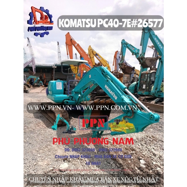KOMATSU PC40-7E#26577
